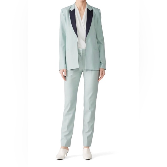 Victoria Victoria Beckham Contrast Lapel Blazer